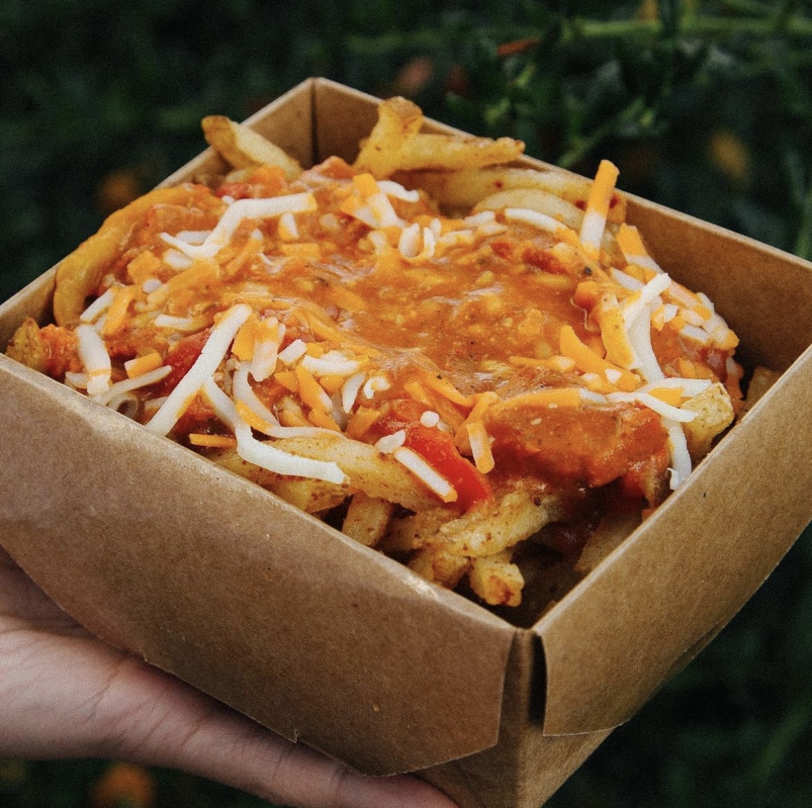 butter chicken poutine