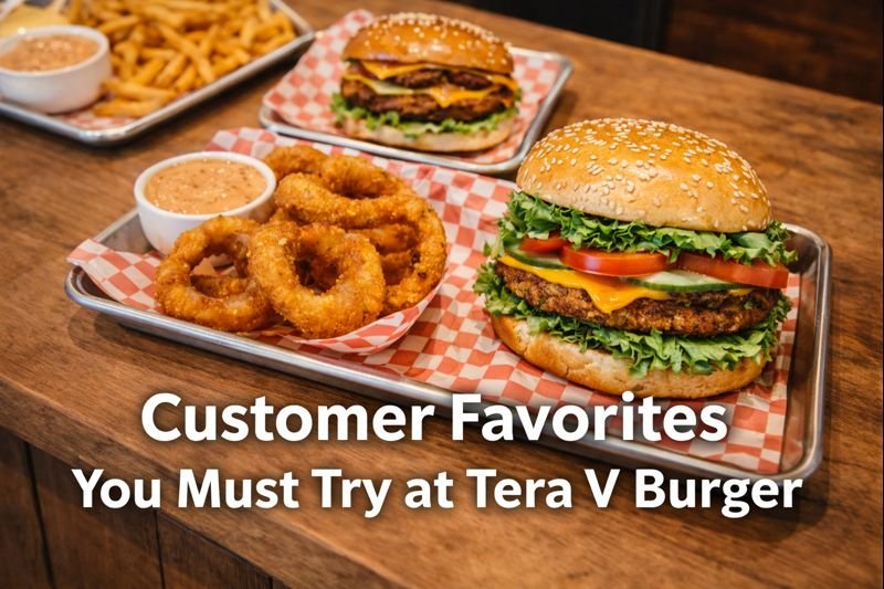 Customer Favorites You Must Try at Tera V Burger